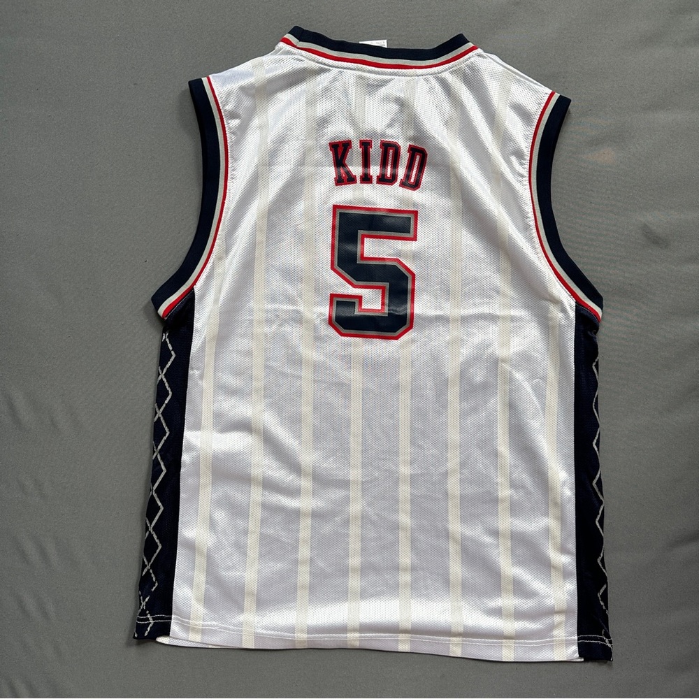 Reebok Nets Jersey SIZE XL Kidd Number 5 - Picture 8 of 8